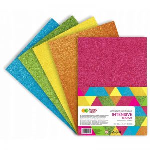 Arkusze piankowe Happy Color Brokat Intensive A4/5